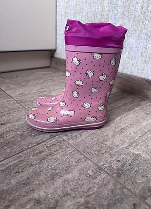 Гумові чоботи hello kitty 28 розмір 2