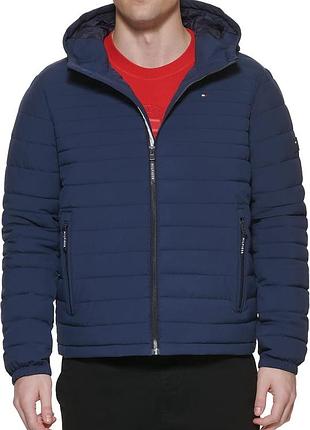 Tommy hilfiger чоловіча куртка m | оригінал | темно-синя