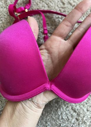 Рожевий бюстик з push up ultimo 70 b 2