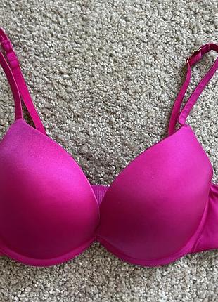 Рожевий бюстик з push up ultimo 70 b 6