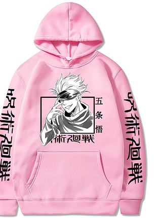 Худи розовый loys aниме hunter x hunter m