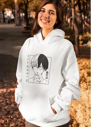 Худи аниме шото тропкие hoodie женская толстовка s
