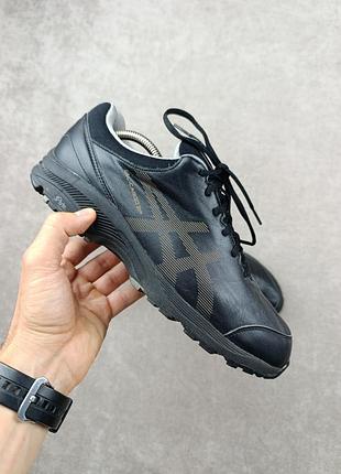 Кожаные мужские кроссовки asics gel-cardio zip 3