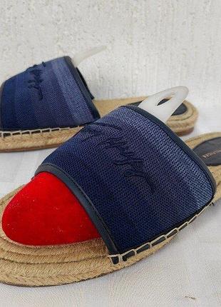 Брендовие шлепки tommy hilfiger р.41