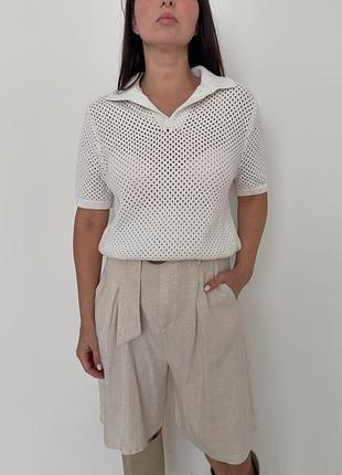 Бавовняне поло zara