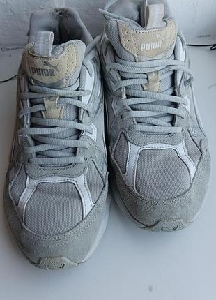 Кросівки чоловічі puma сірі, розмір 40