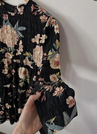 Плаття в квітковий принт zara🌿 5