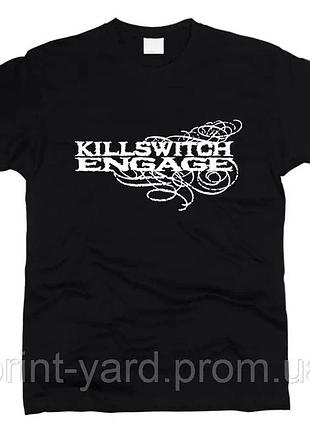 Футболка чорна loys music killswitch engage style