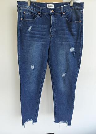 Жіночі джинси soho hight rise ankle skinny сині розмір l/14