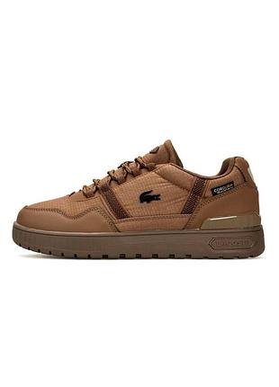 Чоловічі кросівки lacoste t-clip winter gtx coyote