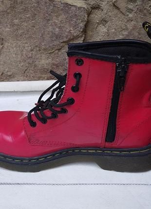 Dr. martens 1460 красные ботинки на девочку, 33 4