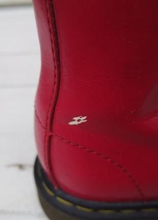 Dr. martens 1460 красные ботинки на девочку, 33 5