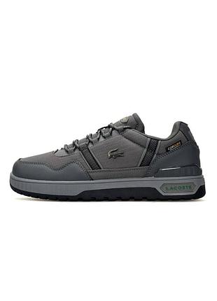 Чоловічі кросівки lacoste t-clip winter gtx grey