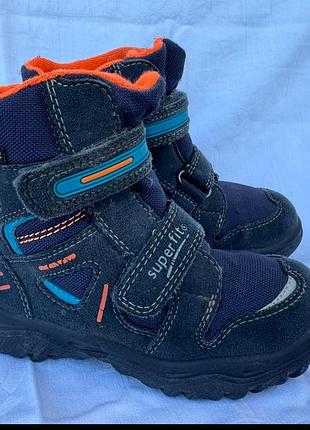 Зимние мембранные ботинки superfit goretex р. 27 17,6 см