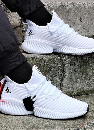 Кроссовки adidas alphabounce белые адидас мужские (размеры: 40)