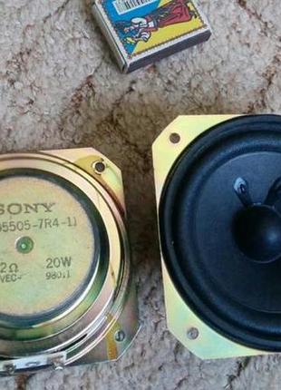 Ночь динамики "sony" 105 мм. 20 вт, 3.2 ом.