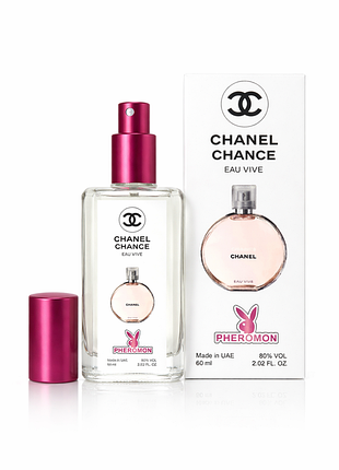Женские духи chanel chance eau vive шатель шанс о вел с феромонами 60 мл тестер