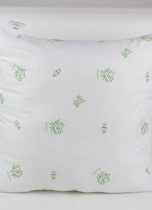 Подушка "dream collection" bamboo економ 70*70 см (800г) (чохол не стьоганий)