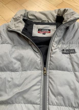 Чоловічий пуховик timberland mountain athletics (l xl, натуральний пух)