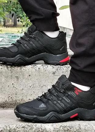 Термо кросівки adidas terrex чоловічі чорні адідас терекс єврозима gore-tex (розміри: 40,41,42,43)