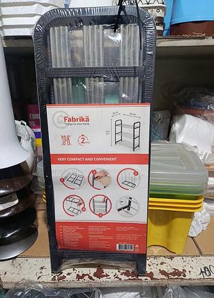 Полиця для взуття fabrika 3-ярусна 2