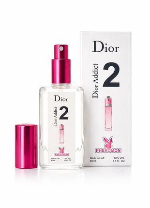 Жіночі парфуми dior addict 2 крістіан діор адікт 2 з феромонами 60 мл тестер