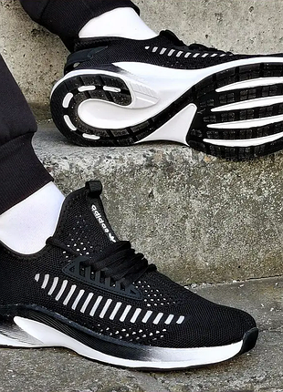 Кросівки adidas чоловічі чорні адідас boost сіточка (розміри: 42,43,44,45)