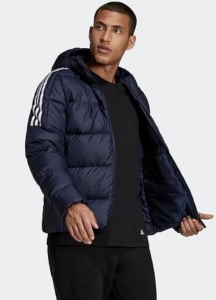 Пуховик чоловічий adidas essentials синій