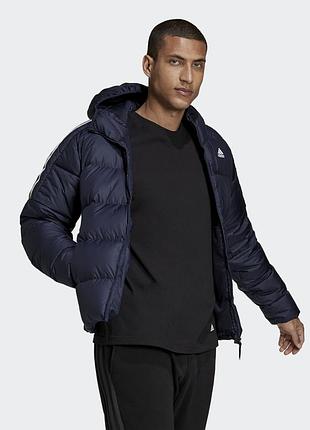 Пуховик чоловічий adidas essentials синій 2