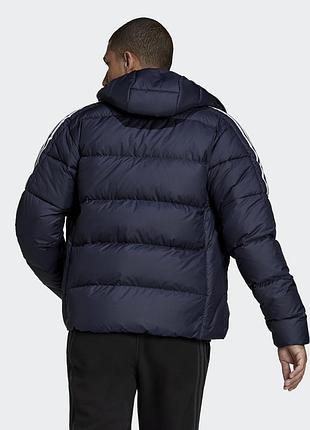 Пуховик чоловічий adidas essentials синій 3