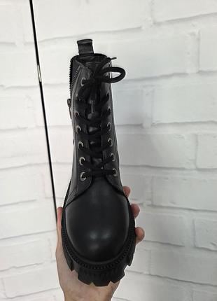 Черные зимние ботинки 2
