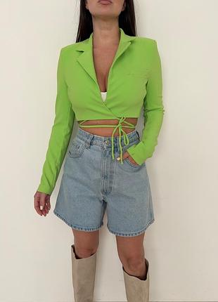 Укороченный пиджак zara