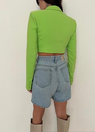 Укороченный пиджак zara 3