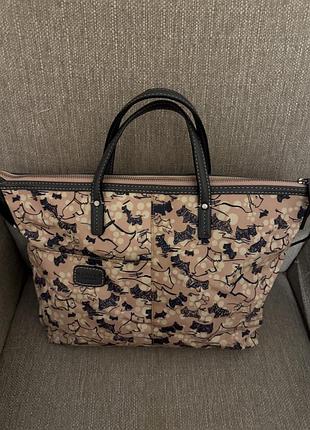 Стильная сумка шопер, radley, оригинал! 4
