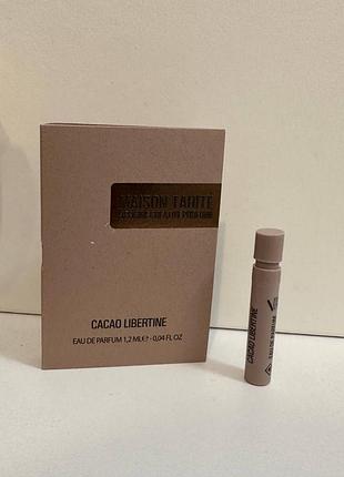 ❤️maison tahité officine creative perfumes  cacao libertine, пробник, оригінал