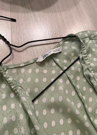 Прикольная блуза zara 3