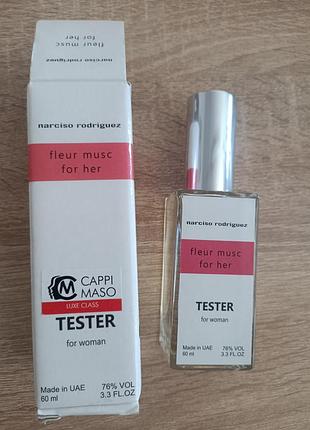 Женский тестер narciso rodriguez fleur musc for her 60 ml