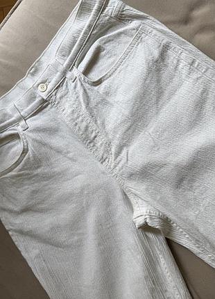 Брюки жіночі massimo dutti білі