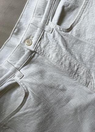 Брюки жіночі massimo dutti білі 2