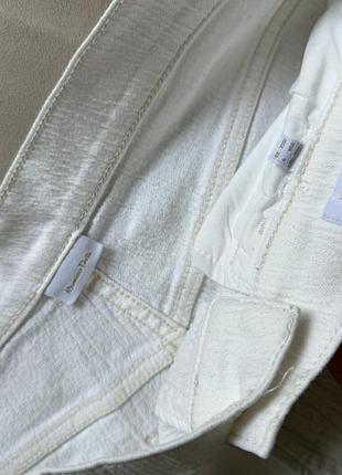 Брюки жіночі massimo dutti білі 3