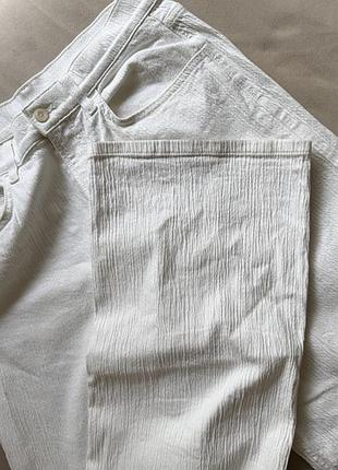 Брюки жіночі massimo dutti білі 4