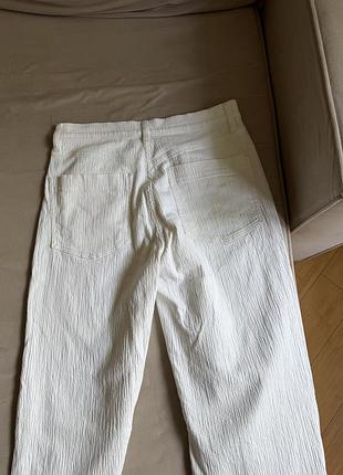 Брюки жіночі massimo dutti білі 5