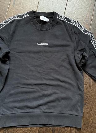Чоловічий світшот calvin klein чорний розмір m