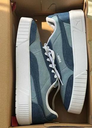 Puma carina mia denim 40р. джинсові кеди кросівки street в оригінальній коробці