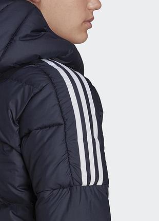 Куртка adidas essentials темно-синя 2