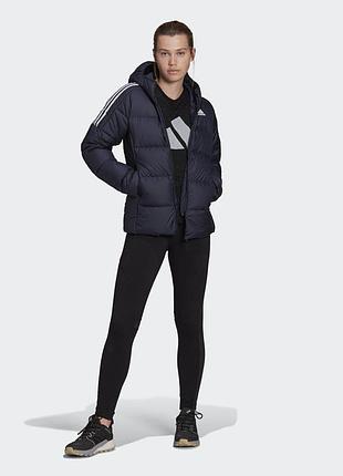 Куртка adidas essentials темно-синя 6