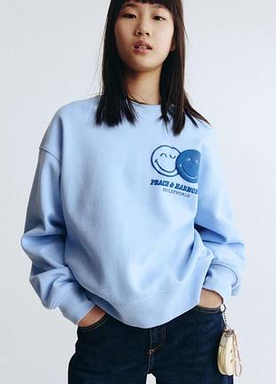 Світшот для дівчинки h&m на 8-10 років