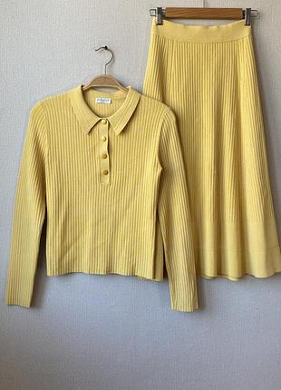 Стильний костюм в рубчик claudie pierlot роз.m