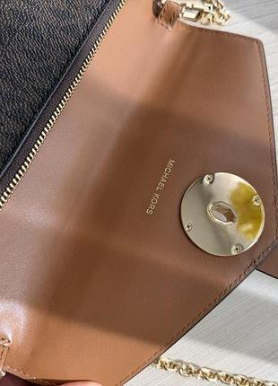 Сумка жіноча michael kors коричнева 3