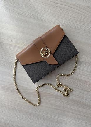 Сумка жіноча michael kors коричнева